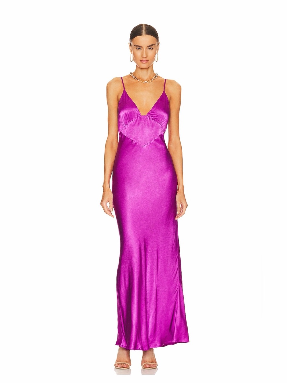 Bardot x Revolve Wintour Midi Slip Dress
